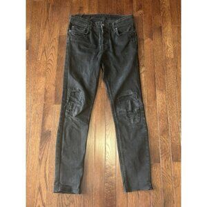 Black Ksubi Skinny Jeans With Ripped Size 31x29